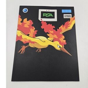 Moltres PSA Magazine February 2026 Rare Pokemon Collectible